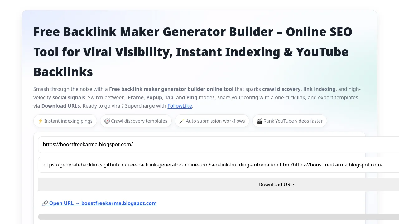 https://generatebacklinks.github.io/free-backlink-generator-online-tool/seo-link-building-automation.html?https://boostfreekarma.blogspot.com/