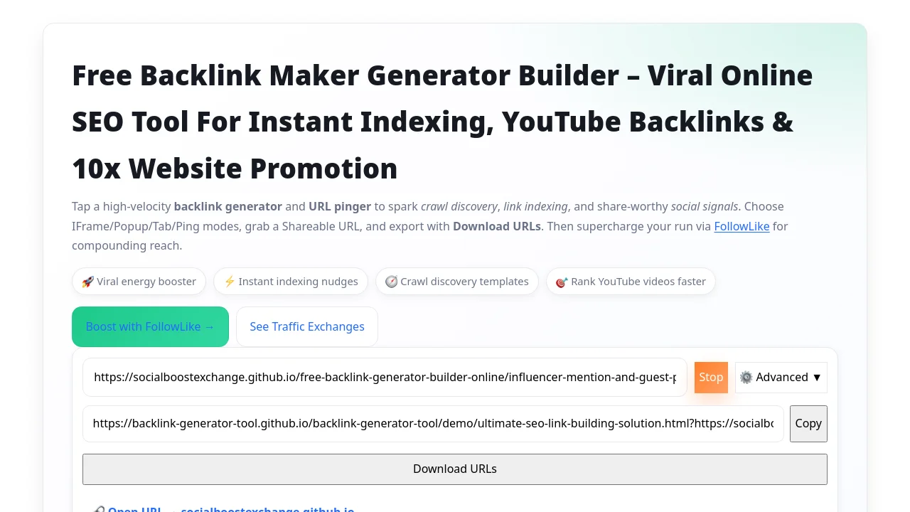 https://backlink-generator-tool.github.io/backlink-generator-tool/demo/ultimate-seo-link-building-solution.html?https://SocialBoostExchange.github.io/free-backlink-generator-builder-online/influencer-mention-and-guest-post-relationship-manager.html/