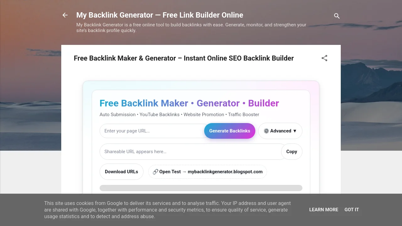 https://mybacklinkgenerator.blogspot.com/