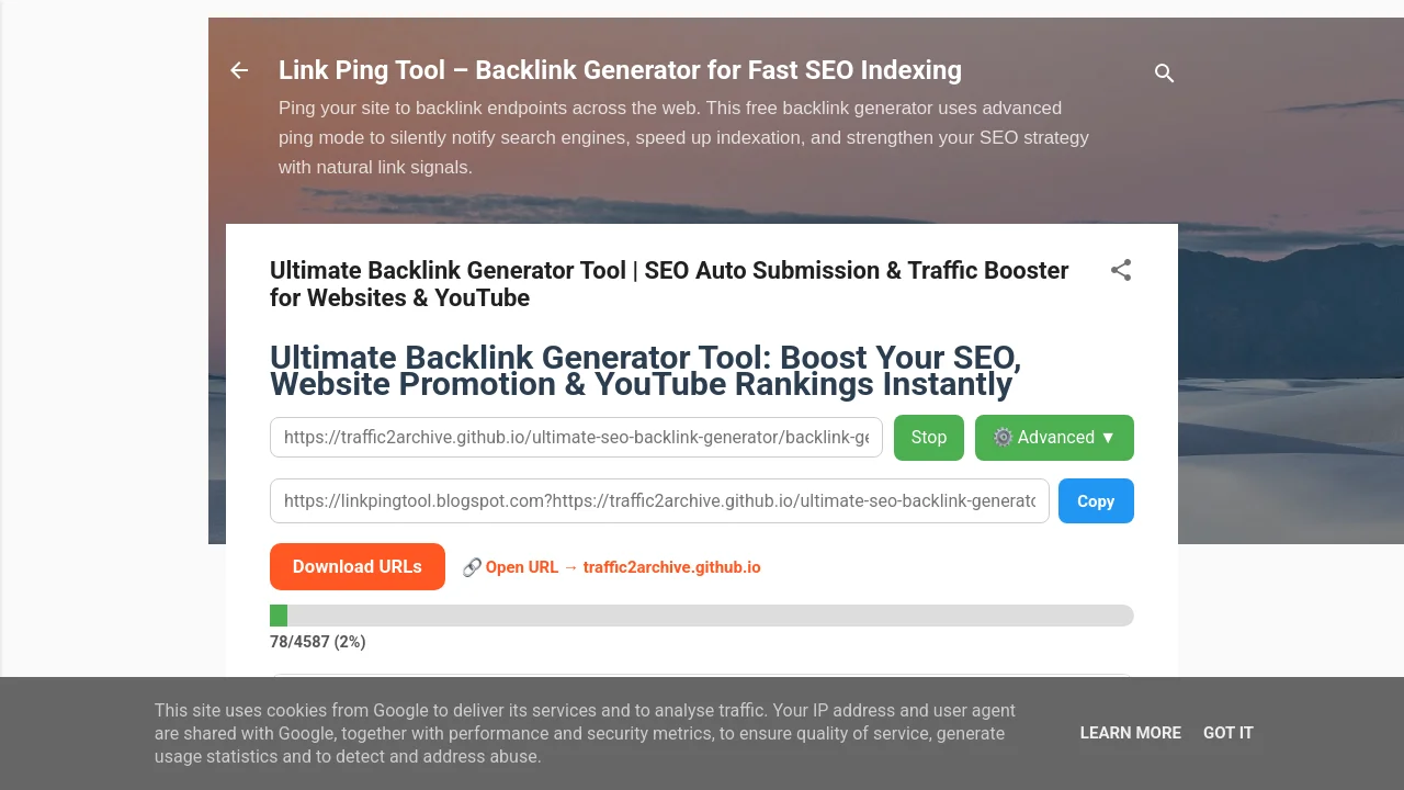 https://linkpingtool.blogspot.com/?https://traffic2archive.github.io/ultimate-seo-backlink-generator/backlink-generator-for-content-marketing.html/