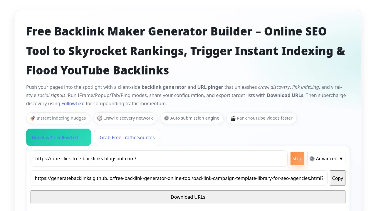 https://generatebacklinks.github.io/free-backlink-generator-online-tool/backlink-campaign-template-library-for-seo-agencies.html?https://one-click-free-backlinks.blogspot.com/