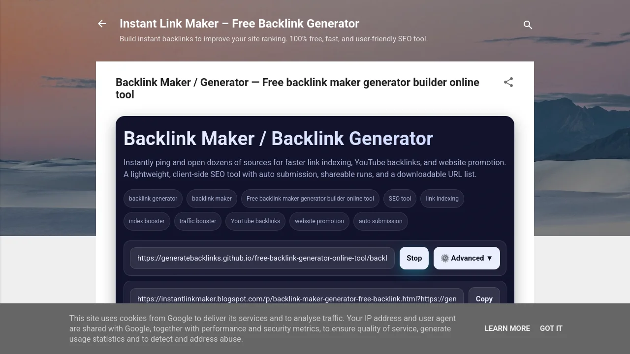 https://instantlinkmaker.blogspot.com/?https://GenerateBacklinks.github.io/free-backlink-generator-online-tool/backlink-builder-with-url-indexing-tool.html/