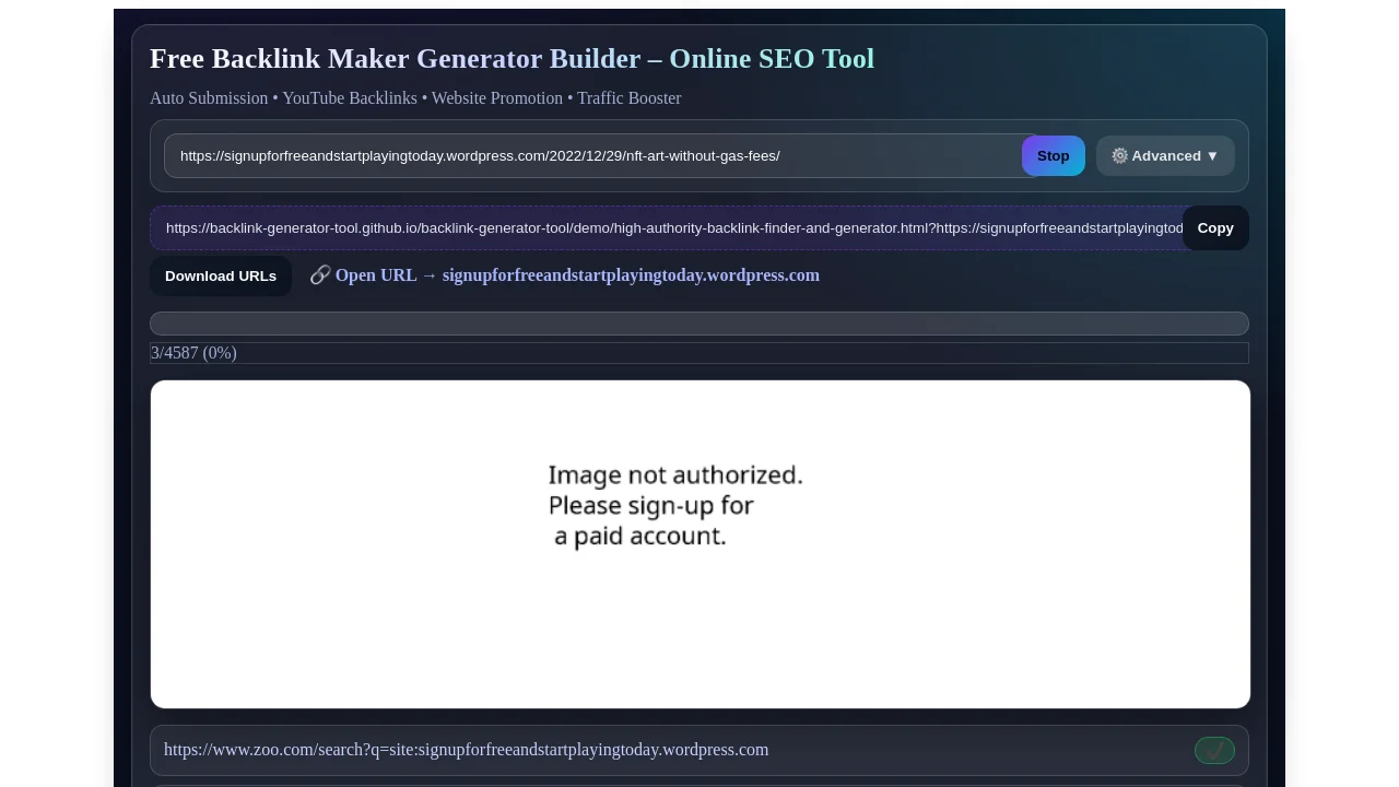 https://backlink-generator-tool.github.io/backlink-generator-tool/demo/high-authority-backlink-finder-and-generator.html?https://signupforfreeandstartplayingtoday.wordpress.com/2022/12/29/nft-art-without-gas-fees/