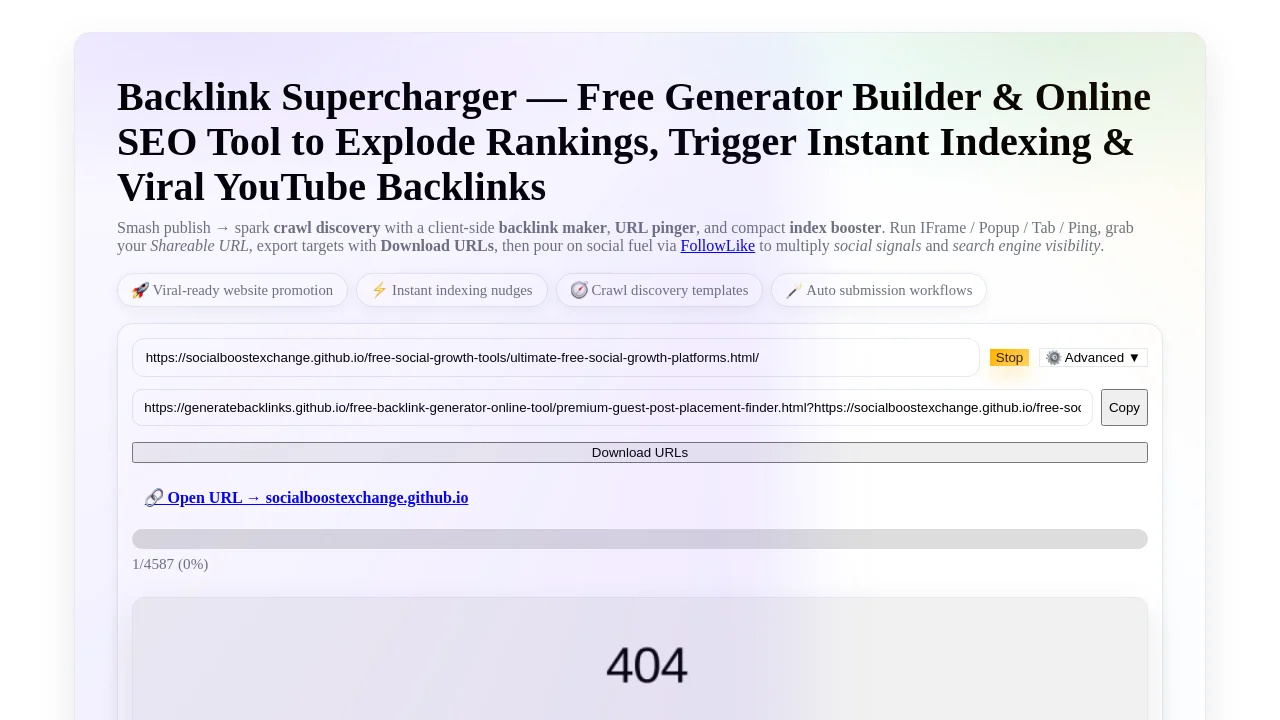 https://generatebacklinks.github.io/free-backlink-generator-online-tool/premium-guest-post-placement-finder.html?https://SocialBoostExchange.github.io/free-social-growth-tools/ultimate-free-social-growth-platforms.html/