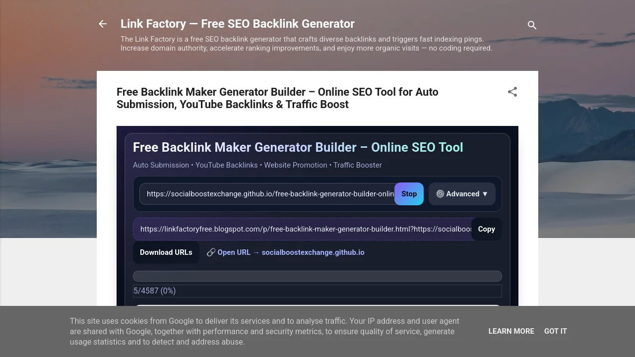 https://linkfactoryfree.blogspot.com/?https://SocialBoostExchange.github.io/free-backlink-generator-builder-online/seo-backlink-builder-with-anchor-text.html/