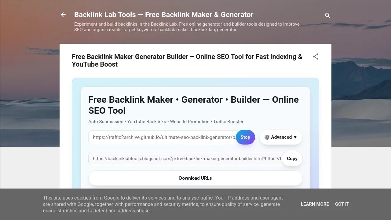 https://backlinklabtools.blogspot.com/?https://traffic2archive.github.io/ultimate-seo-backlink-generator/backlink-building-automation-platform.html/