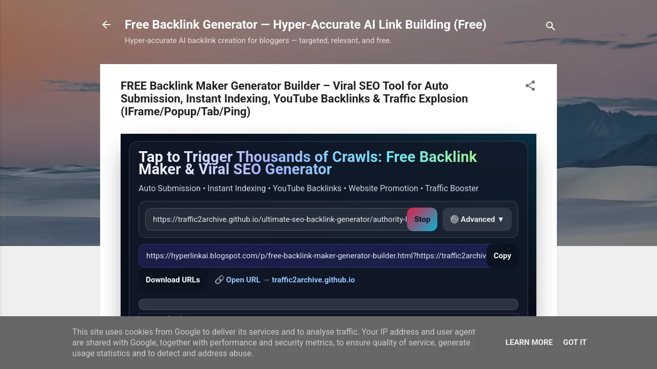 https://hyperlinkai.blogspot.com/?https://traffic2archive.github.io/ultimate-seo-backlink-generator/authority-link-building-campaign-manager-saas.html/