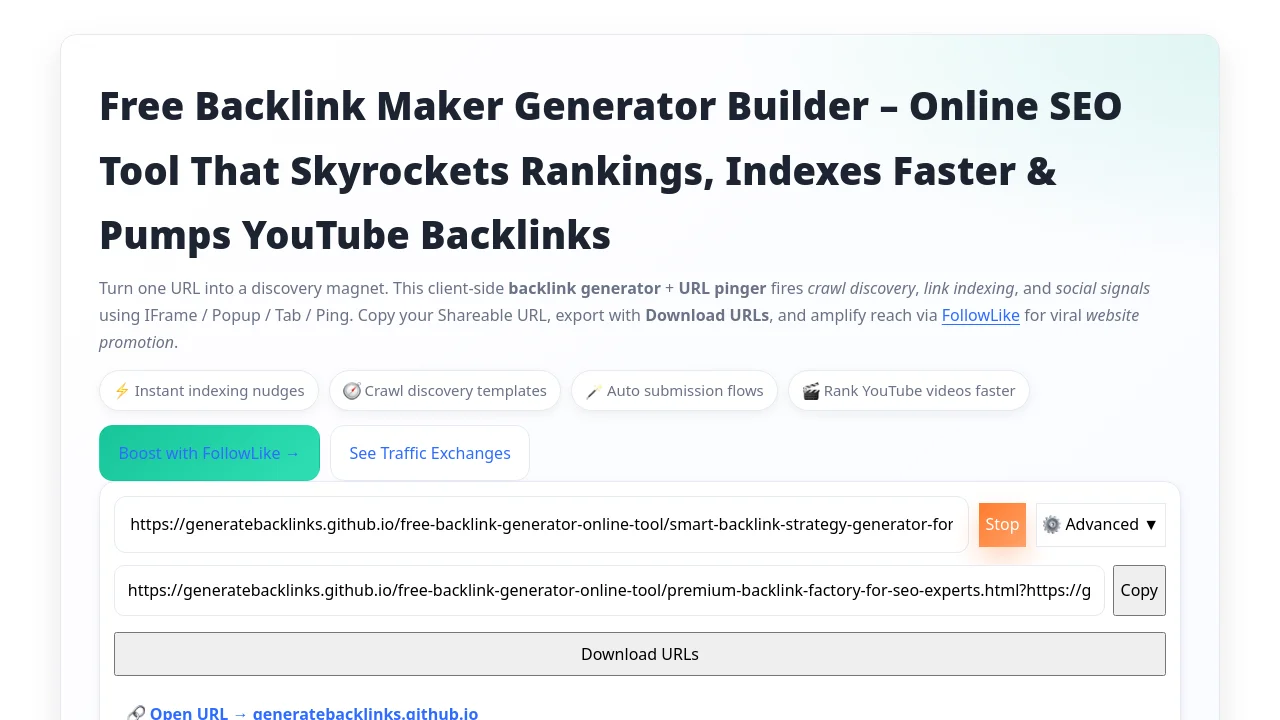 https://generatebacklinks.github.io/free-backlink-generator-online-tool/premium-backlink-factory-for-seo-experts.html?https://GenerateBacklinks.github.io/free-backlink-generator-online-tool/smart-backlink-strategy-generator-for-seo.html/