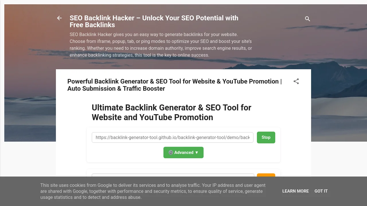 https://seobacklinkhacker.blogspot.com/?https://backlink-generator-tool.github.io/backlink-generator-tool/demo/backlink-strategy-and-optimization-platform.html/
