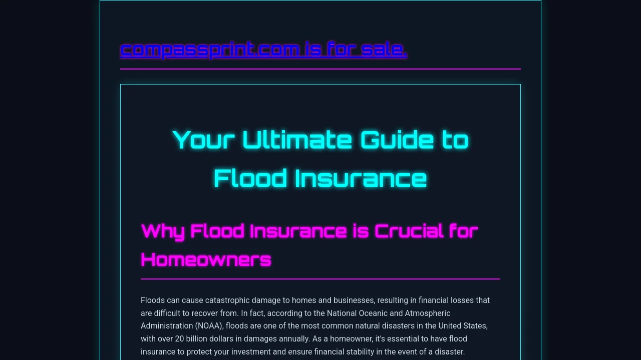 http://flood.insurance.compassprint.com/