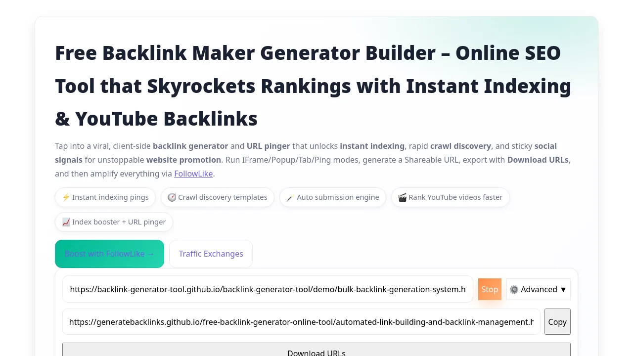 https://generatebacklinks.github.io/free-backlink-generator-online-tool/automated-link-building-and-backlink-management.html?https://backlink-generator-tool.github.io/backlink-generator-tool/demo/bulk-backlink-generation-system.html/